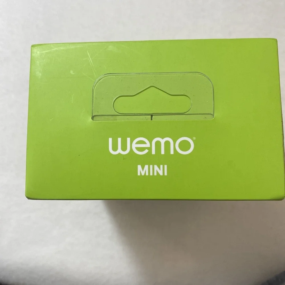 WeMo‎ WiFi Enabled Mini Smart Plug White (F7C063) Works with Alexa Google Nest